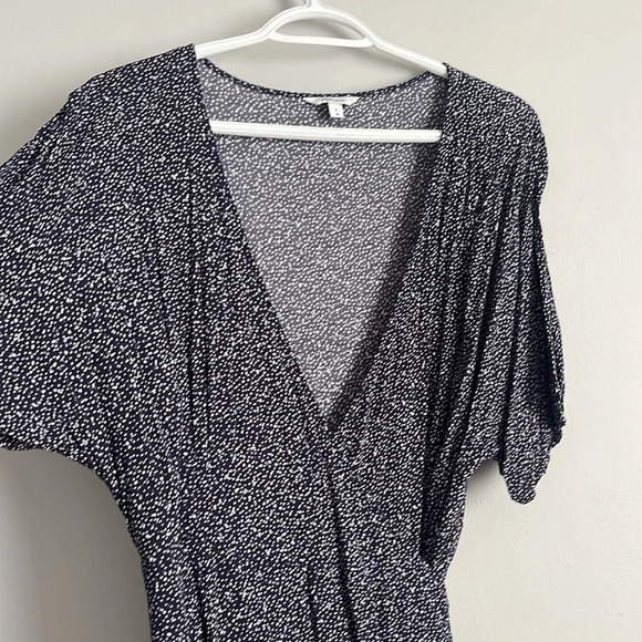 Reitmans blue wrap dress size large - Picture 5 of 6